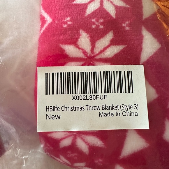 HBlife Christmas Throw Blanket - Picture 3 of 3